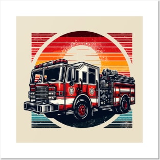 Fire Truck Posters and Art